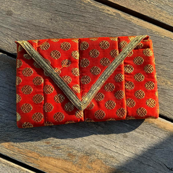 Traditional wallet - orange