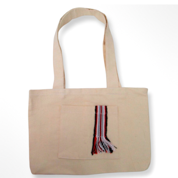 Tote bag designed with Sadu